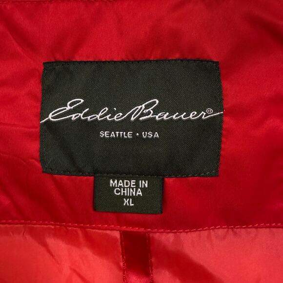 Eddie Bauer EB550 Down Puffer Vest Size XL Premium Goose Down Outdoor Camp - Picture 11 of 15